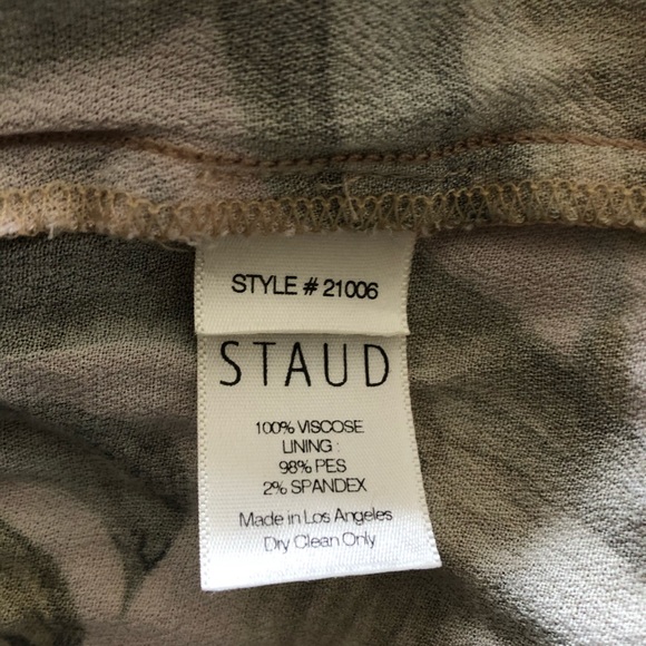 Staud Spring'17 Palm Tree Keyhole Maxi - Picture 6 of 6